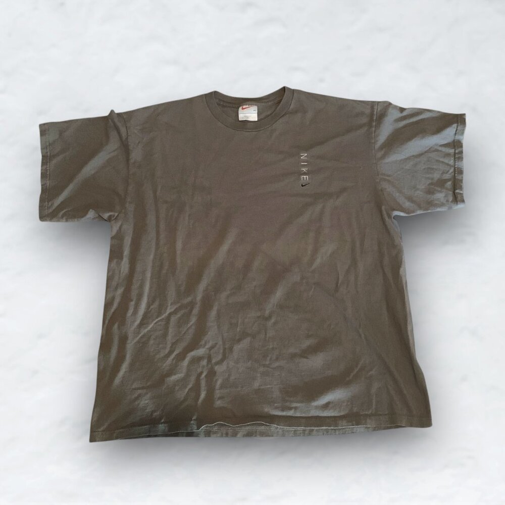 NIKE Vintage 90s Nike Embroidered Spellout T Shirt